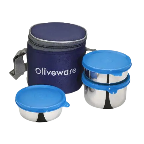 Oliveware Steel Lunch Box