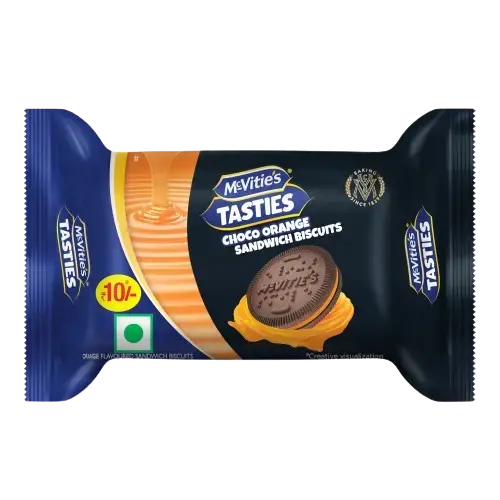 Mcvities Tasties Orange Cream Biscuits