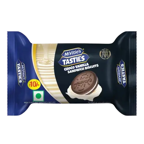 Mcvities Tasties Vanila Cream Biscuits