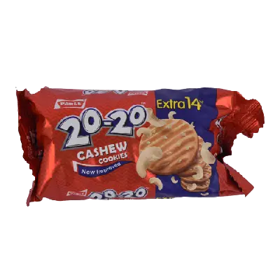 Parle 20 20 Cashew Cookies