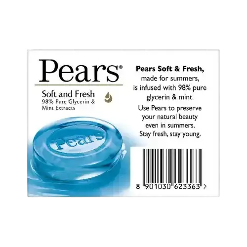 Pears Soft And Fresh Soap