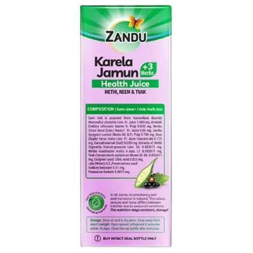 Zandu Karela Jamun Health Juice
