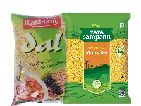 Toor, Chana and Moong Dals