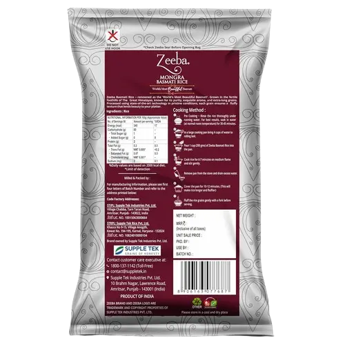 Zeeba Mogra Basmati Rice