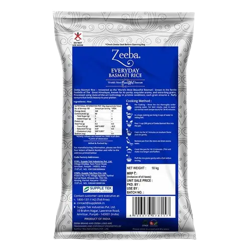 Zeeba Everyday Basmati Rice