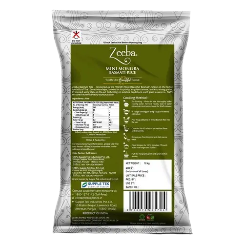 Zeeba Mini Mogra Basmati Rice