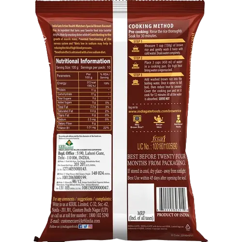 India Gate Brown Rice