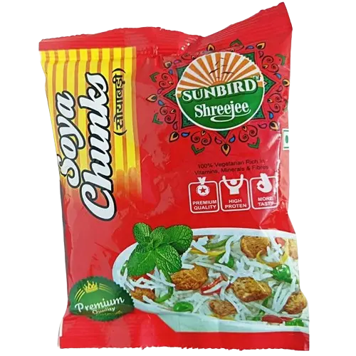 Sunbird Shreejee Soya Chunks