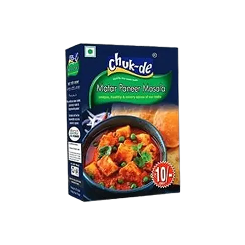 Chukde Matar Paneer Masala