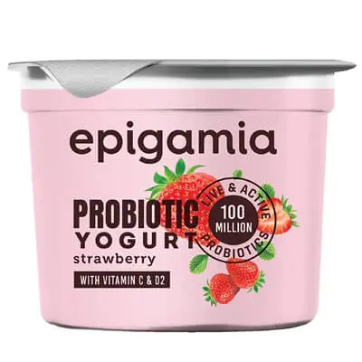 Epigamia Probiotic Greek Yogurt Strawberry