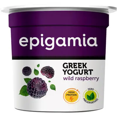Epigamia Greek Yogurt Wild Raspberry