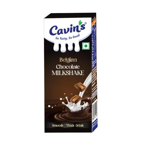 Cavins Belgian Chocolate Milkshake