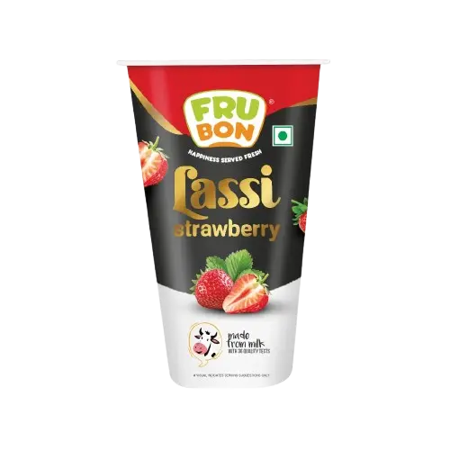 FruBon Strawberry Lassi Cup