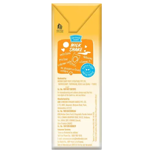 Mother Dairy Milk Shake Mango