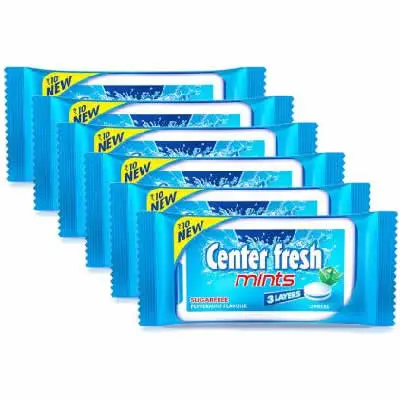 Center Fresh Spearment Chewing Gum