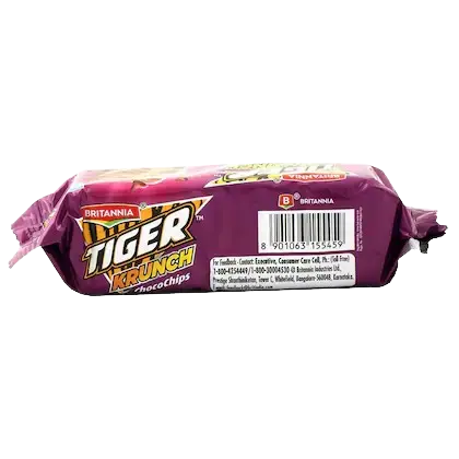 Britannia Tiger Krunch ChocoChips Biscuits