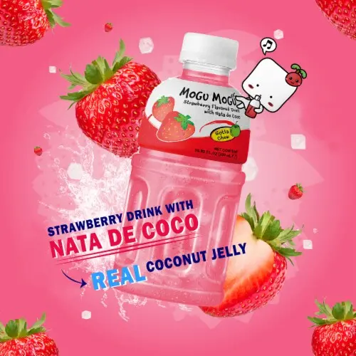 Mogu Mogu Strawberry Juice