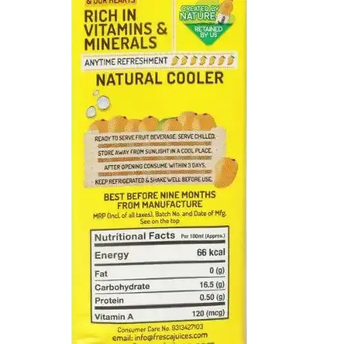 Fresca Mango Juice
