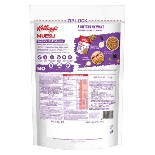 Kelloggs Millet Muesli