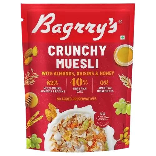 Bagrrys Crunchy Muesli Almond And Raisins