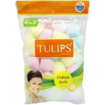 Tulip Colour Cotton Balls