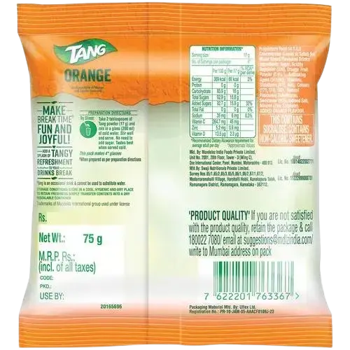 Tang Orange Instant Drink Mix