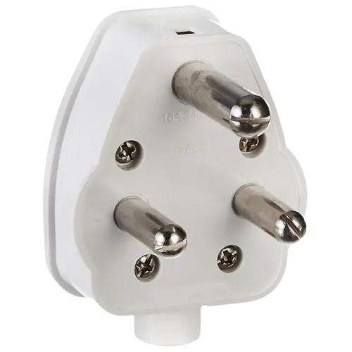 Prime Plastic 16A 3 Pin Plug Top 240V