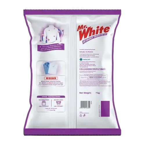 Mr.White Detergent Powder