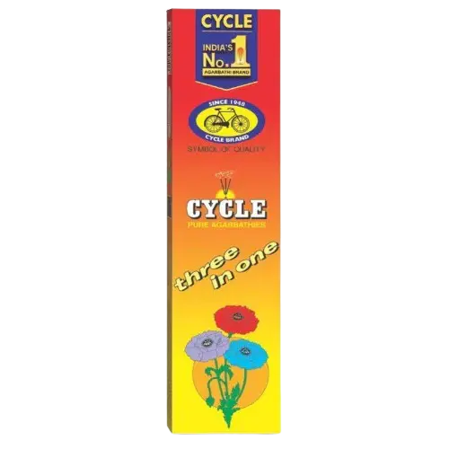 Cycle Agarbatti Three In One