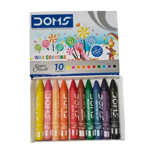 Doms Wax Crayons Colour