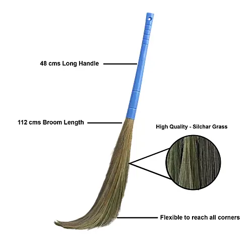 Bb Home Premium Soft Grass Broom Phool Jhadu