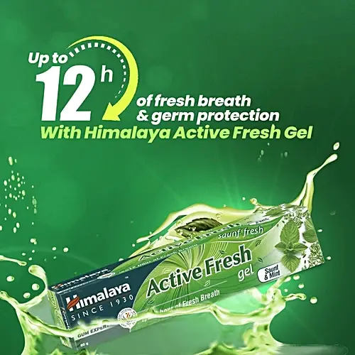 Himalaya Active Fresh Gel Toothpaste