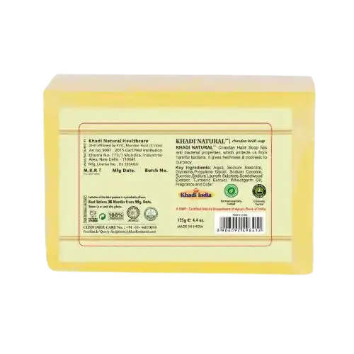 Khadi Herbal Chandan Haldi Soap
