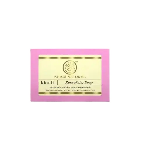 Khadi Herbal Rosewater Soap