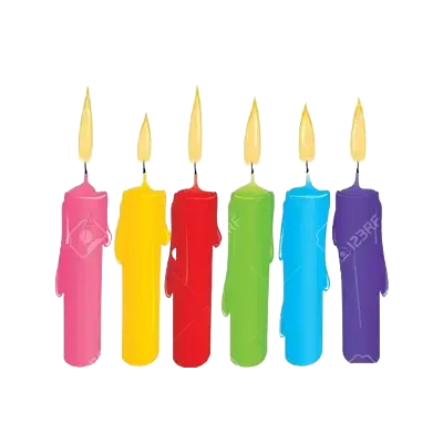 Colourfull Candles