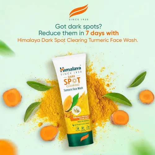 Himalaya Dark Spot Clearing Turmeric Face Wash