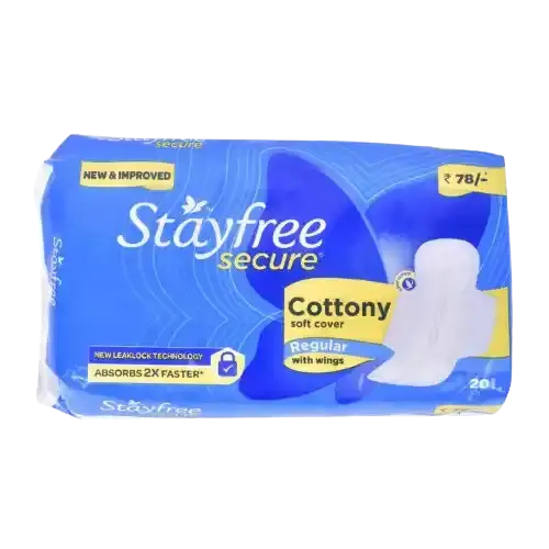 Stayfree Secure Cottony Sanitary Pads