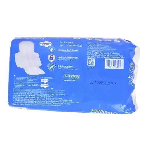 Stayfree Secure Cottony Sanitary Pads