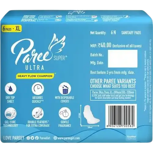 Paree Super Ultra Dry Sanitary Pads