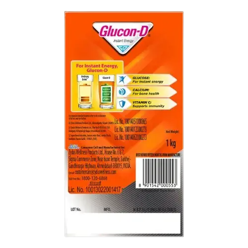 Glucon-d Orange Refill