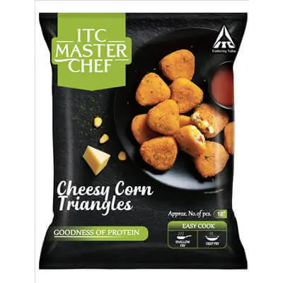 ITC Masterchef Cheesy Corn Triangles