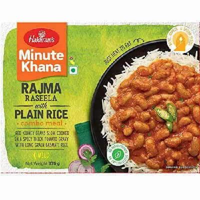 Haldirams Rajma Raseela With Plain Rice