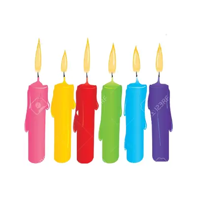 Colourfull Candles