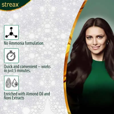 Streax Insta Shampoo Hair Color
