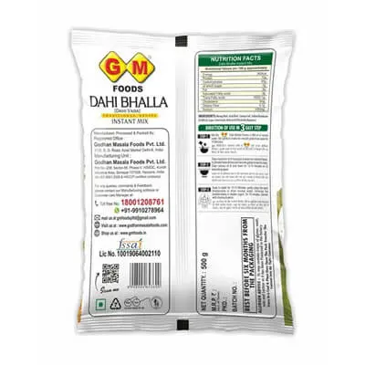 GM Foods Dahi Bhalla Flour