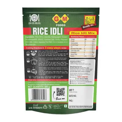 GM Foods Rice Idli Flour