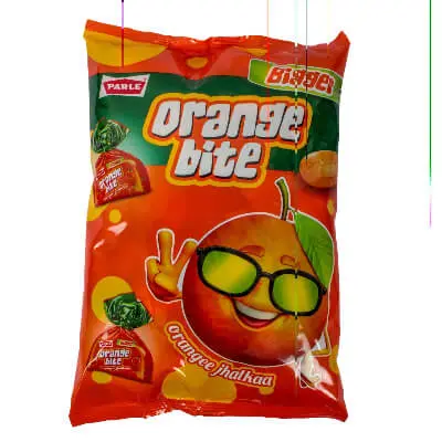 Parle Bigger Orange Bite Candy
