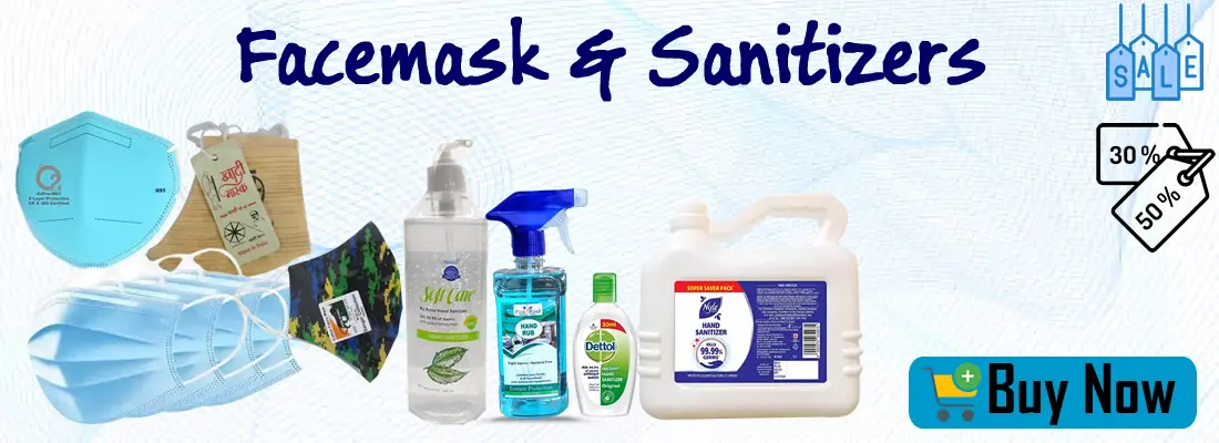 Facemask and Sanitizers	